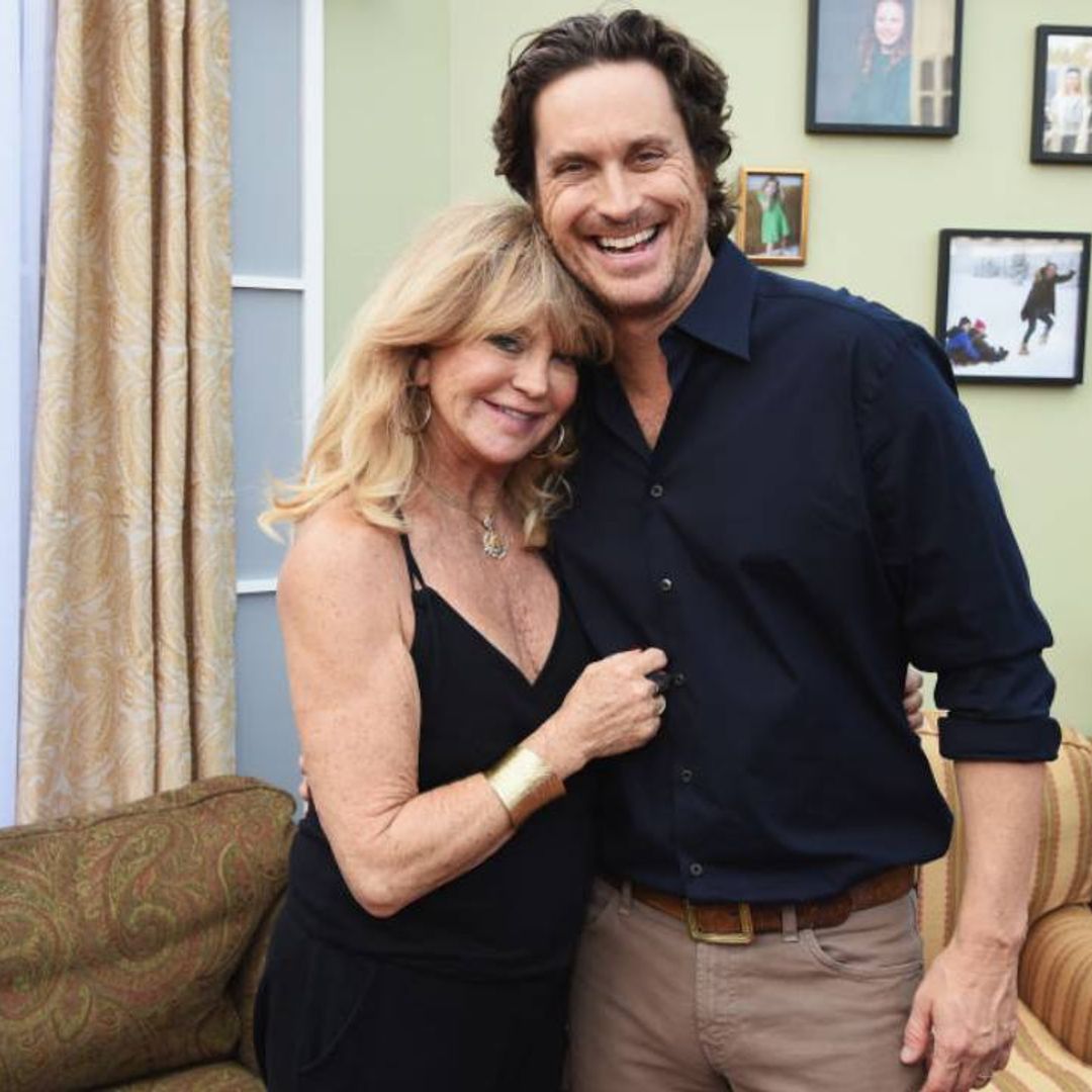 Goldie Hawn's son Oliver Hudson shares worrying photo from hospital bed