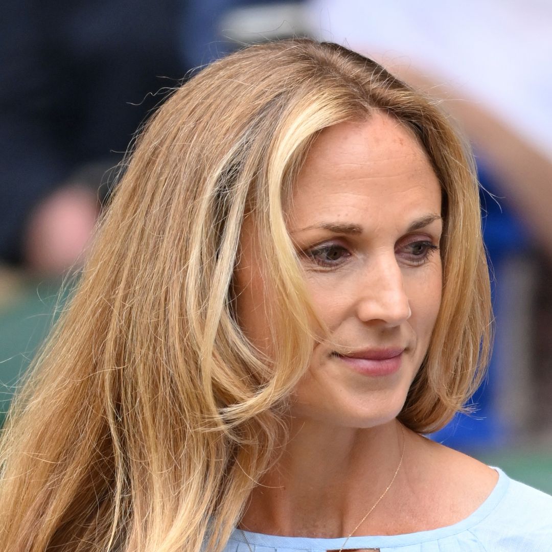 Harriet Sperling is a Wimbledon fashion icon in cropped blouse