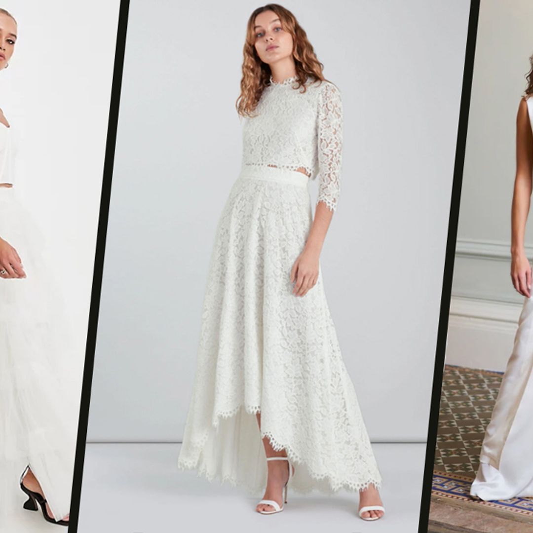 11 best bridal separates: From tulle skirts to slinky satin camis and more