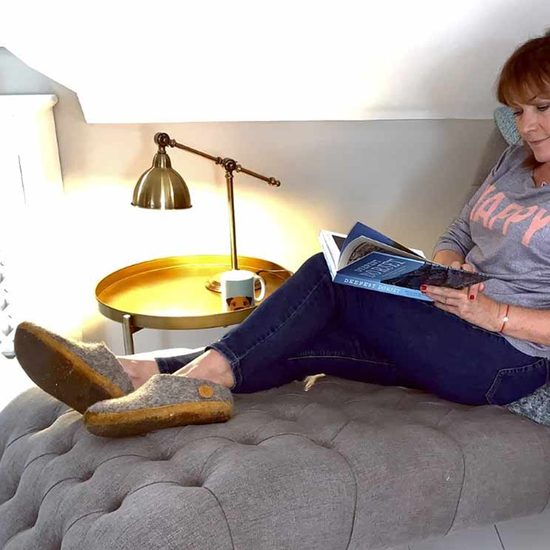 Exclusive: Lorraine Kelly unveils her cosy bedroom makeover for winter