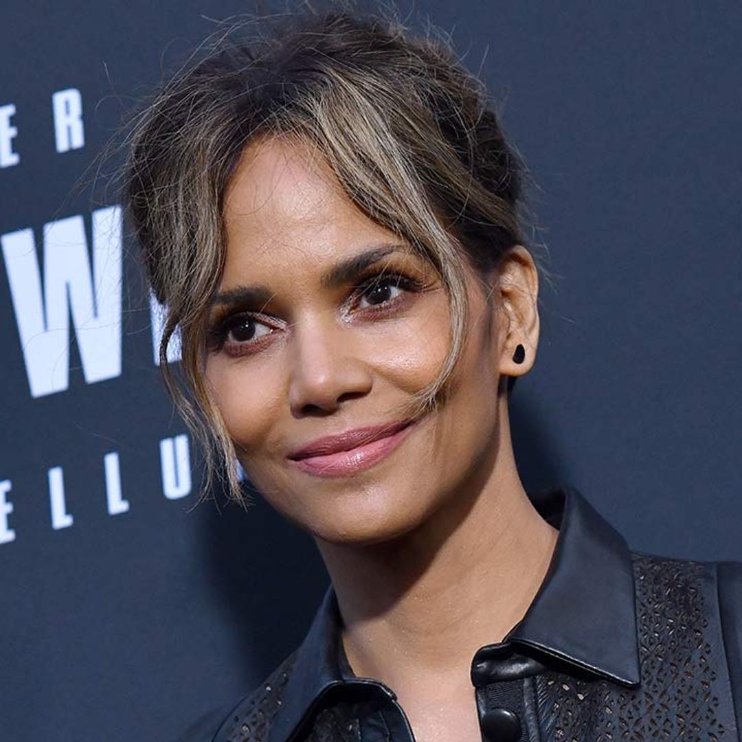 Halle Berry looks unreal in animal print bodysuit and over-the-knee boots