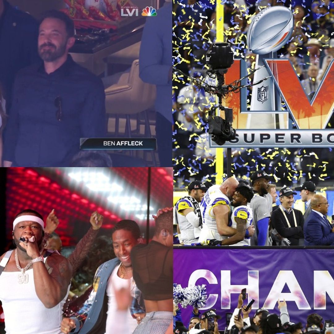 All the biggest celebrity moments from Super Bowl LVI