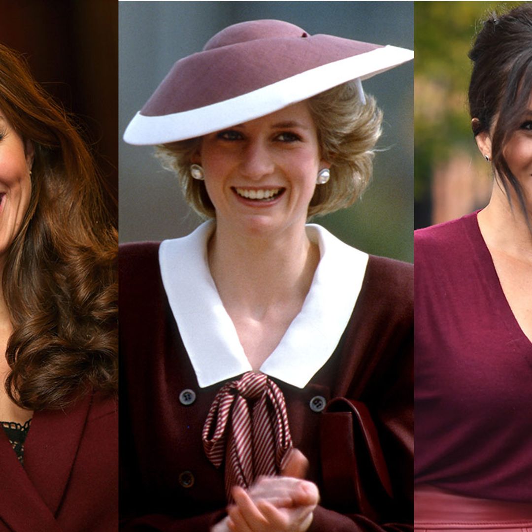 Princess Diana's striped skirt totally inspired Kate Middleton and Meghan Markle