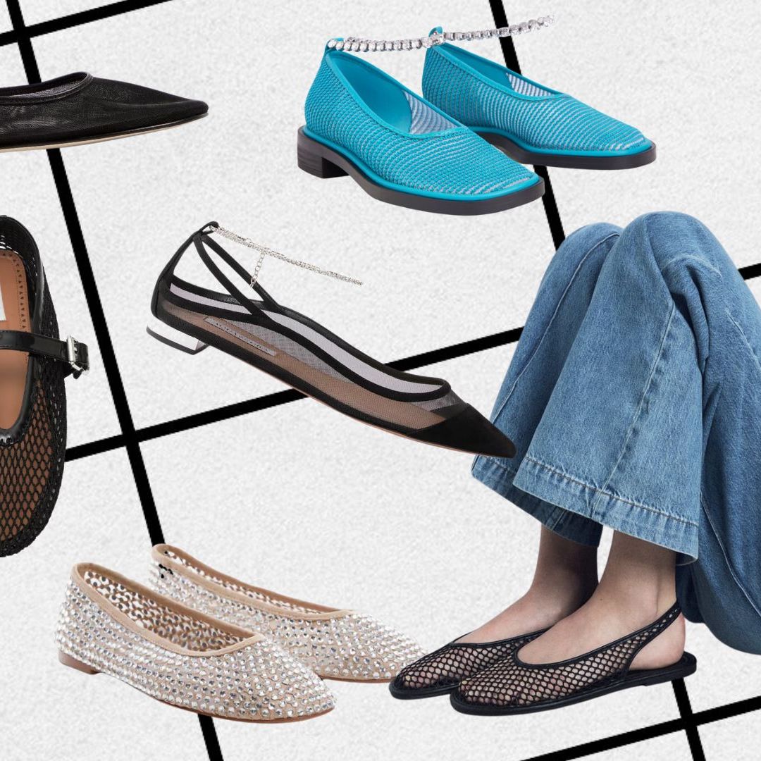Mesh shoes are the It-girl approved flats that are going to be the biggest trend of 2023