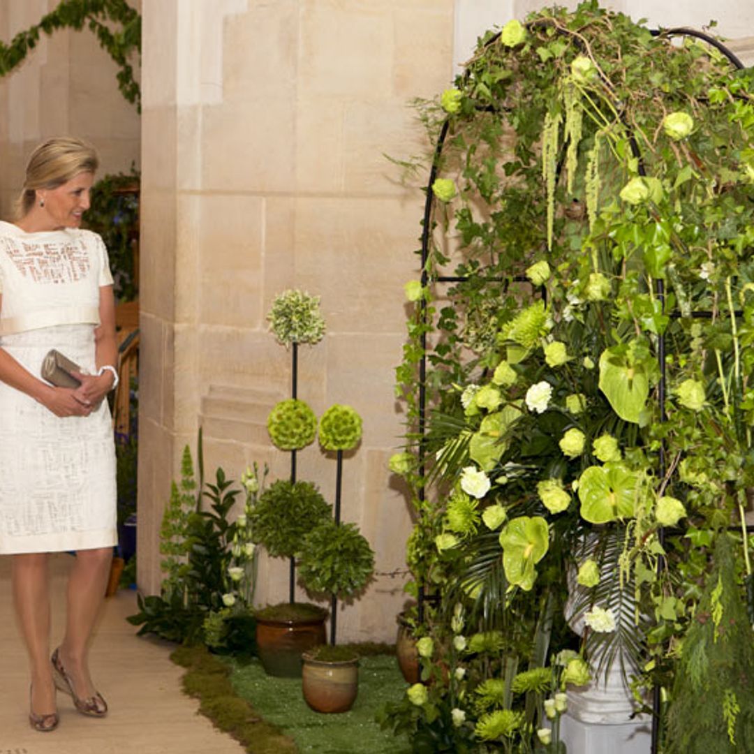 Sophie, Countess of Wessex shines at Guildford Flower Festival