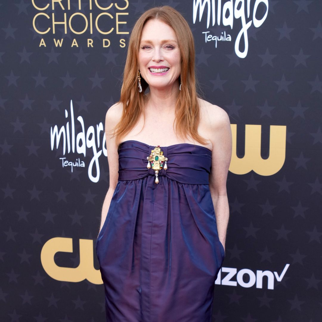 Julianne Moore's rarely-seen daughter Liv, 22, stuns with long red hair in new celebratory photos