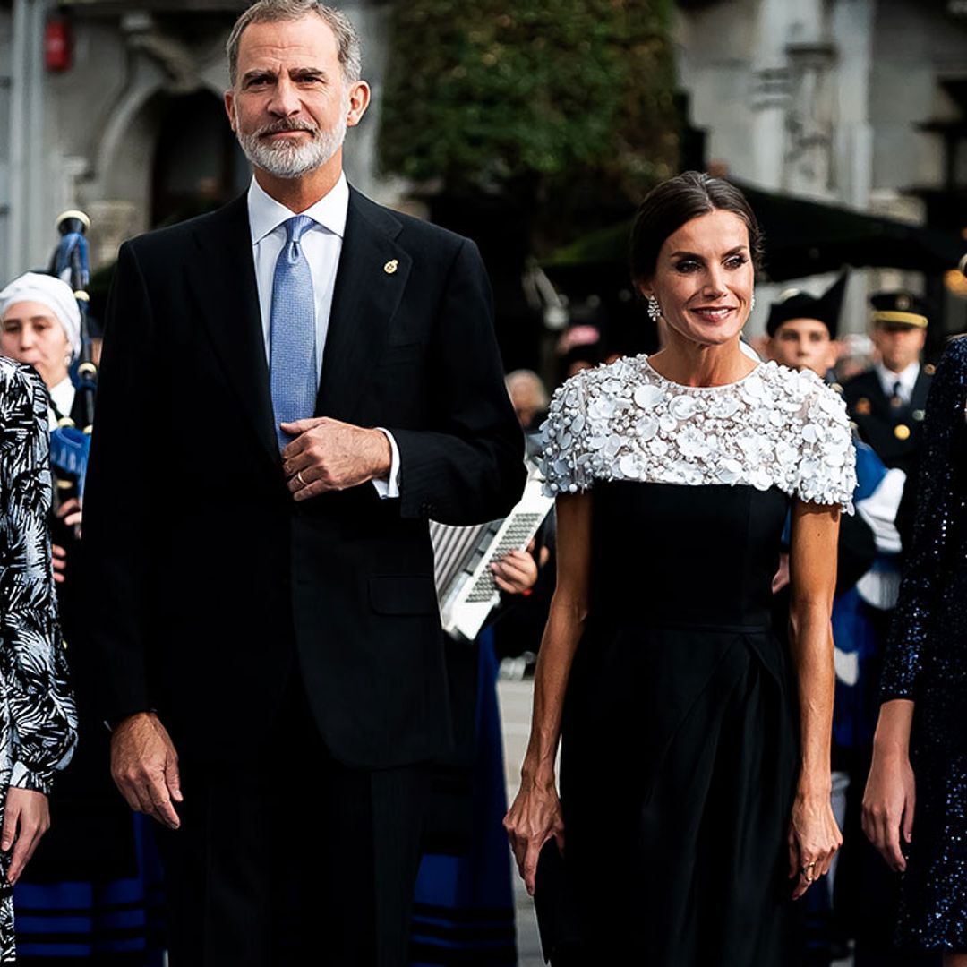 Queen Letizia shares family Christmas card - and it's very autumnal