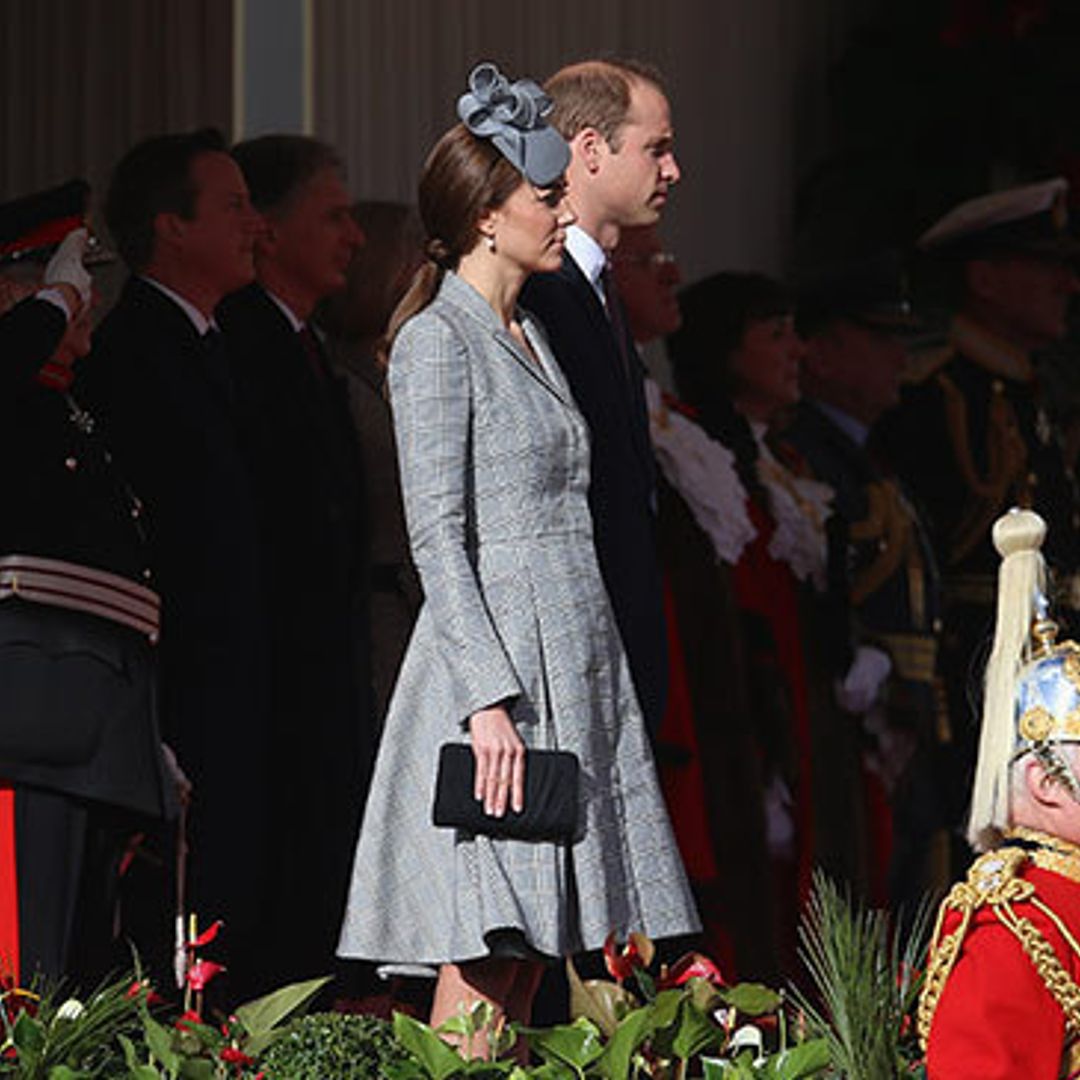 Duchess Kate makes stylish first appearance since pregnancy announced