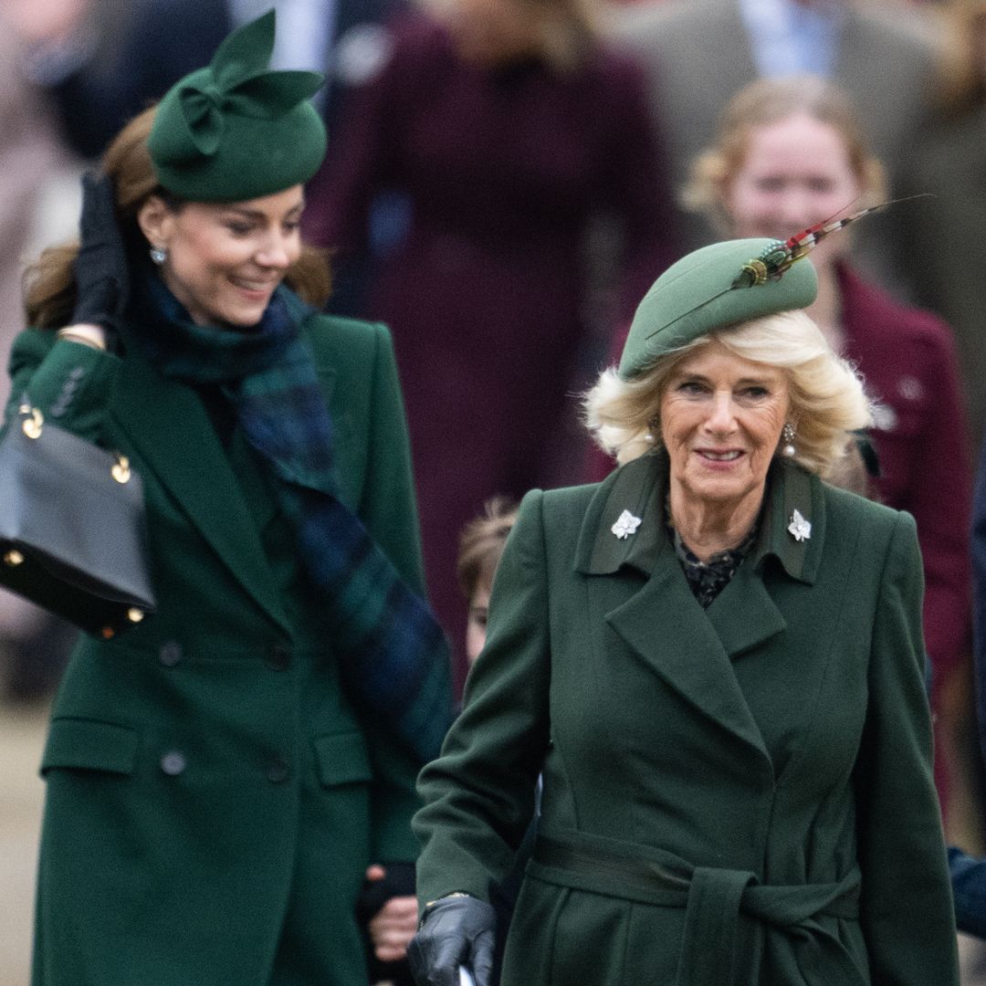 Why did Queen Camilla and Princess Kate wear green at Christmas?