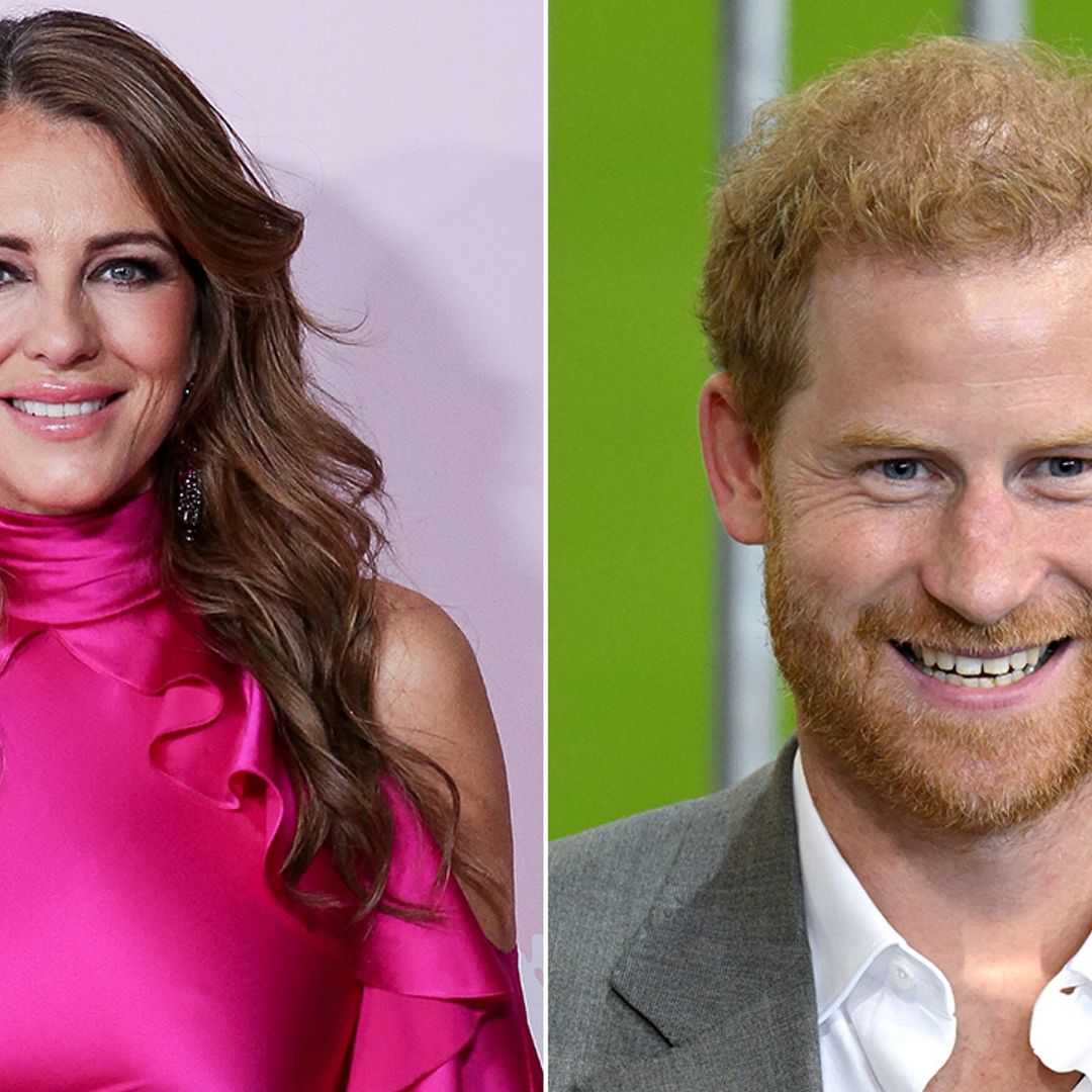 Elizabeth Hurley responds to claims she was Prince Harry's 'older woman'