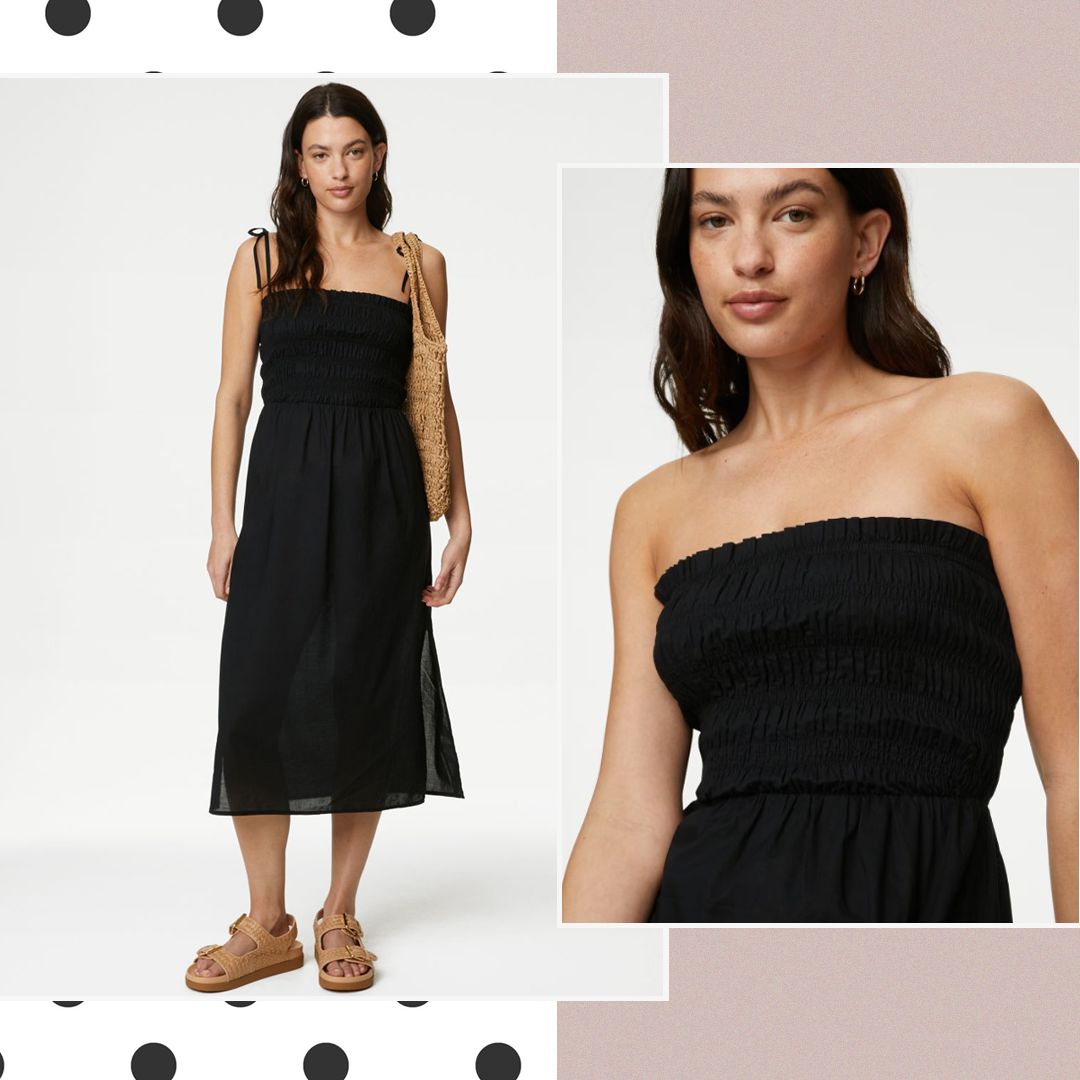 This flattering M&S summer dress is flying off the shelves and I can totally see why