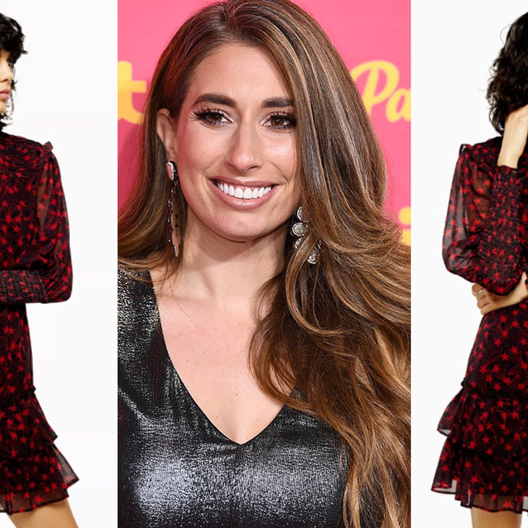 Stacey Solomon's star-print Topshop dress is back in stock - but for how long?