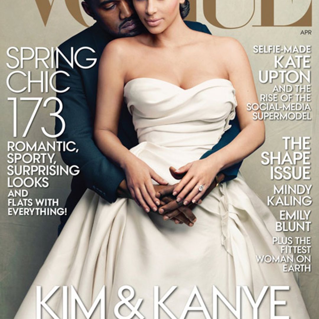 Kate Upton 'replaced by Kim and Kanye' on Vogue cover