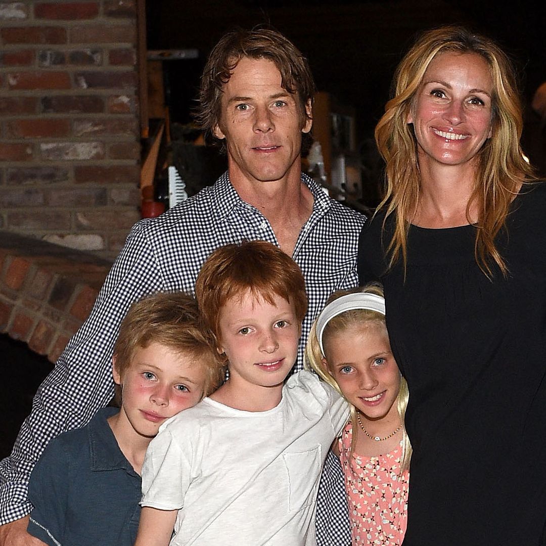 Julia Roberts' family photo album with rarelyseen 3 kids explored HELLO!