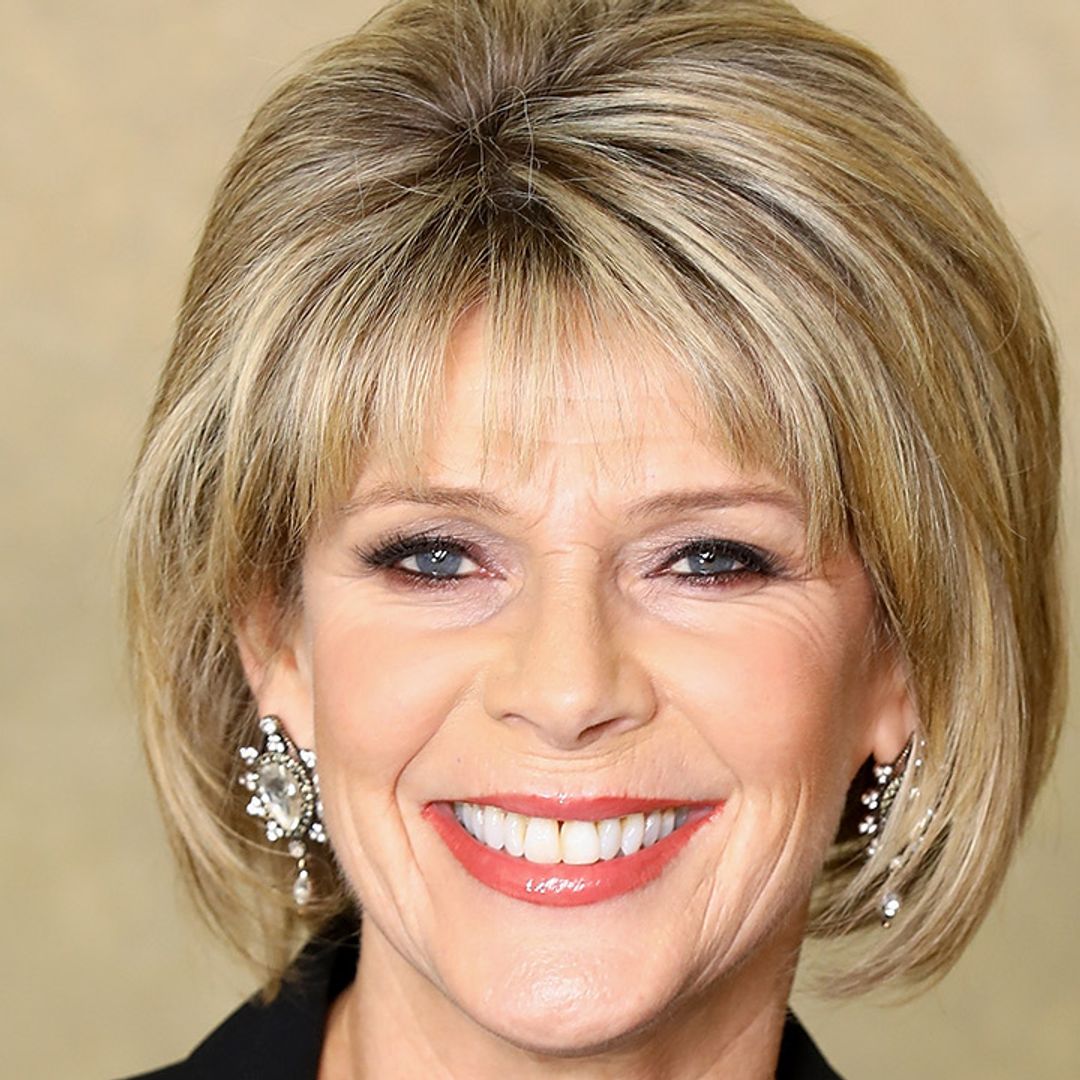 Ruth Langsford is beautiful in gorgeous aviator jacket