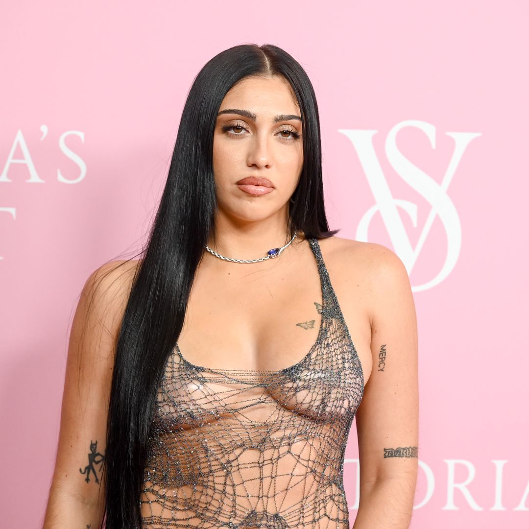 Madonna's daughter Lourdes Leon steals the show in sparkly see-through dress and thong