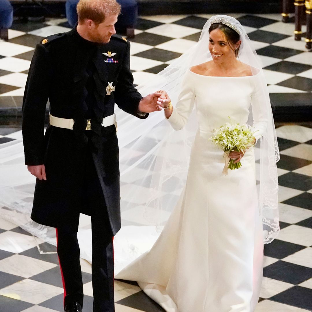 Princess Anne, Meghan Markle and more divorcée brides' decision to wear white second wedding dresses