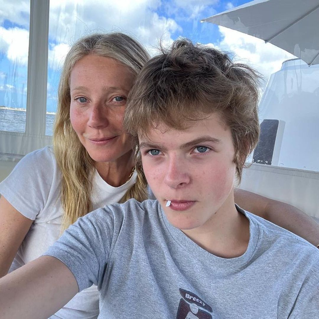 Moses Martin towers over mom Gwyneth Paltrow in rare appearance