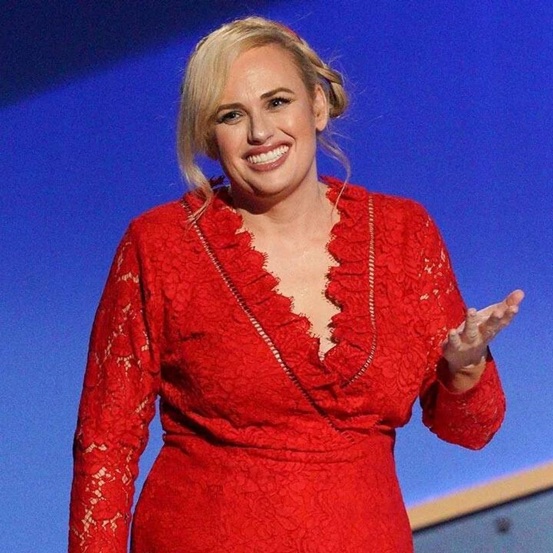 Rebel Wilson stuns in a crop top as she shares a special message with fans
