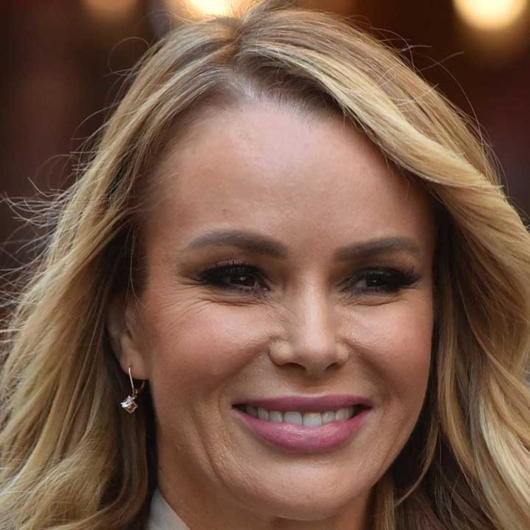 Amanda Holden commands attention in figure-hugging dress – and the colour!
