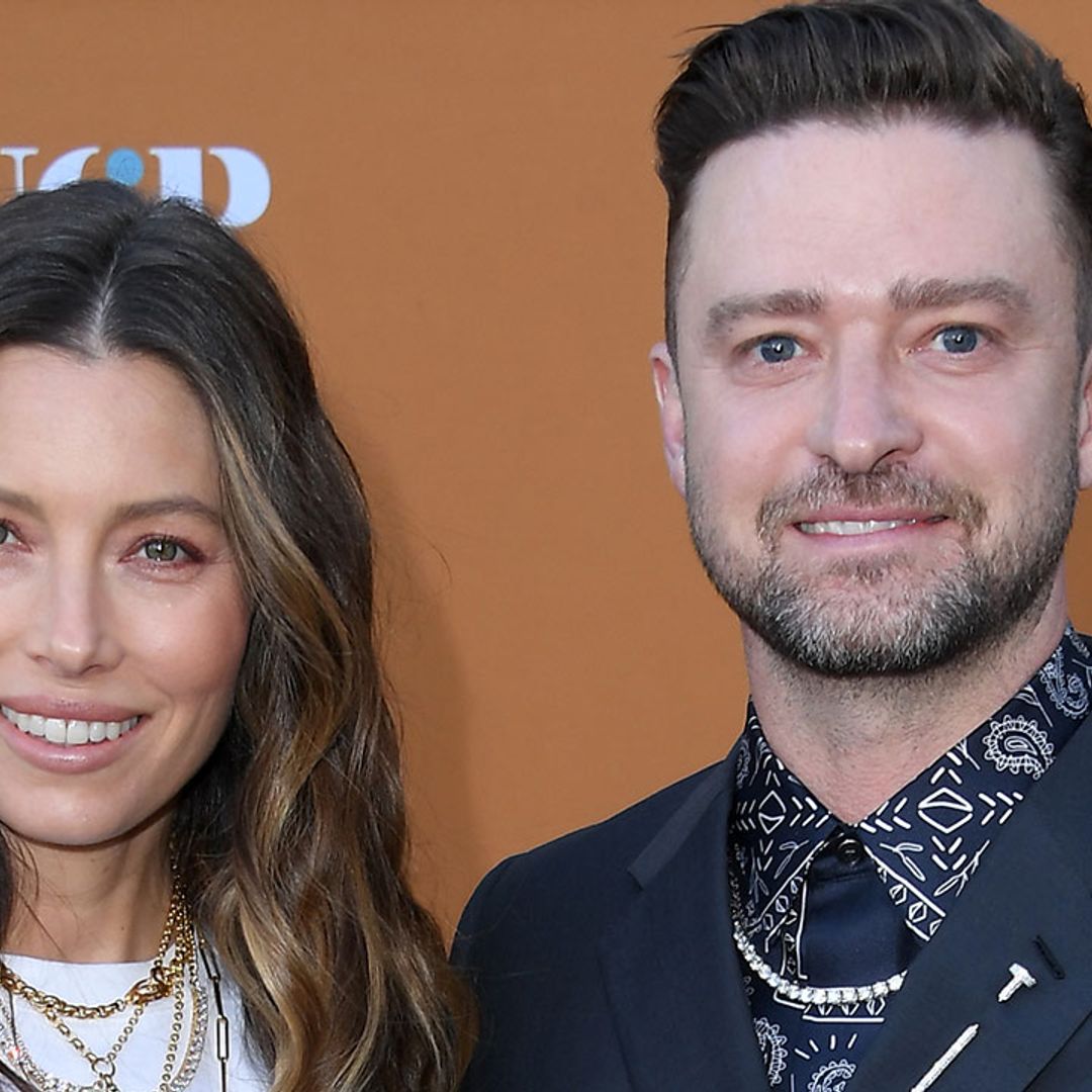 Jessica Biel stuns in white alongside Justin Timberlake for special outing