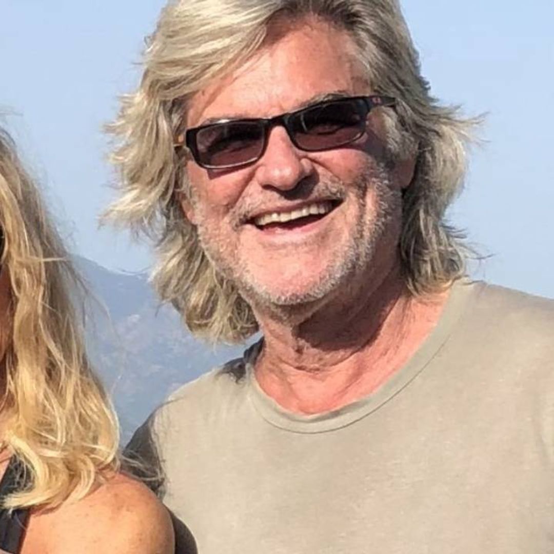 Goldie Hawn looks stylish in flirty mini dress in loved-up vacation photos with Kurt Russell