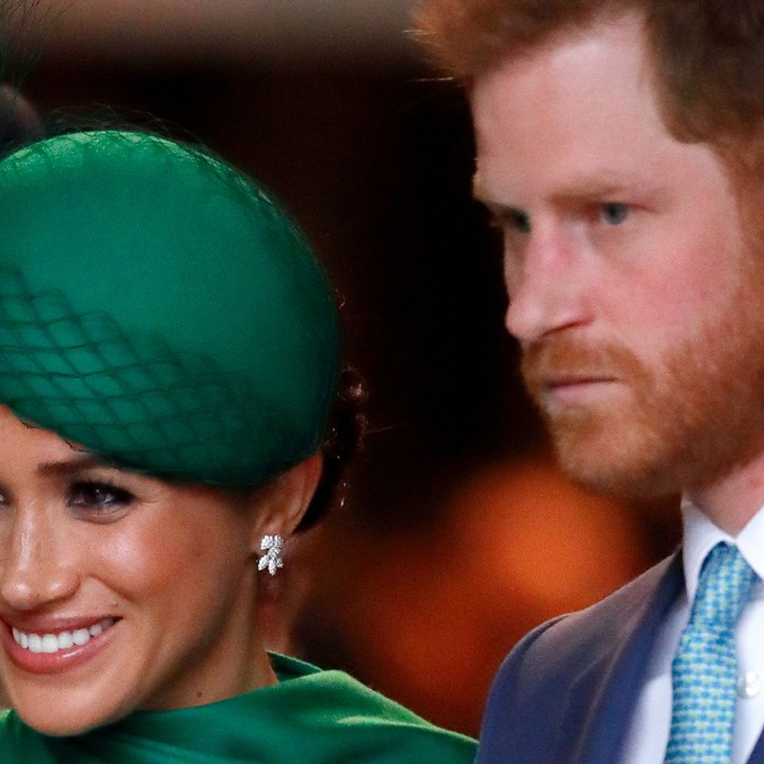 Prince Harry and Meghan seen for first time since trailers for upcoming Oprah tell-all