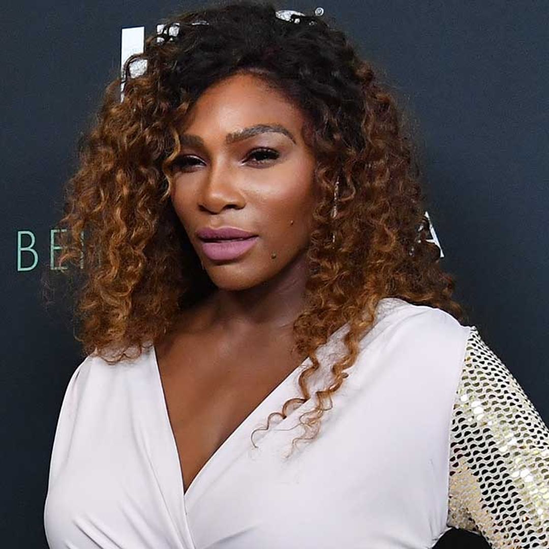 Serena Williams is a vision in gorgeous wedding dress for joyous celebration