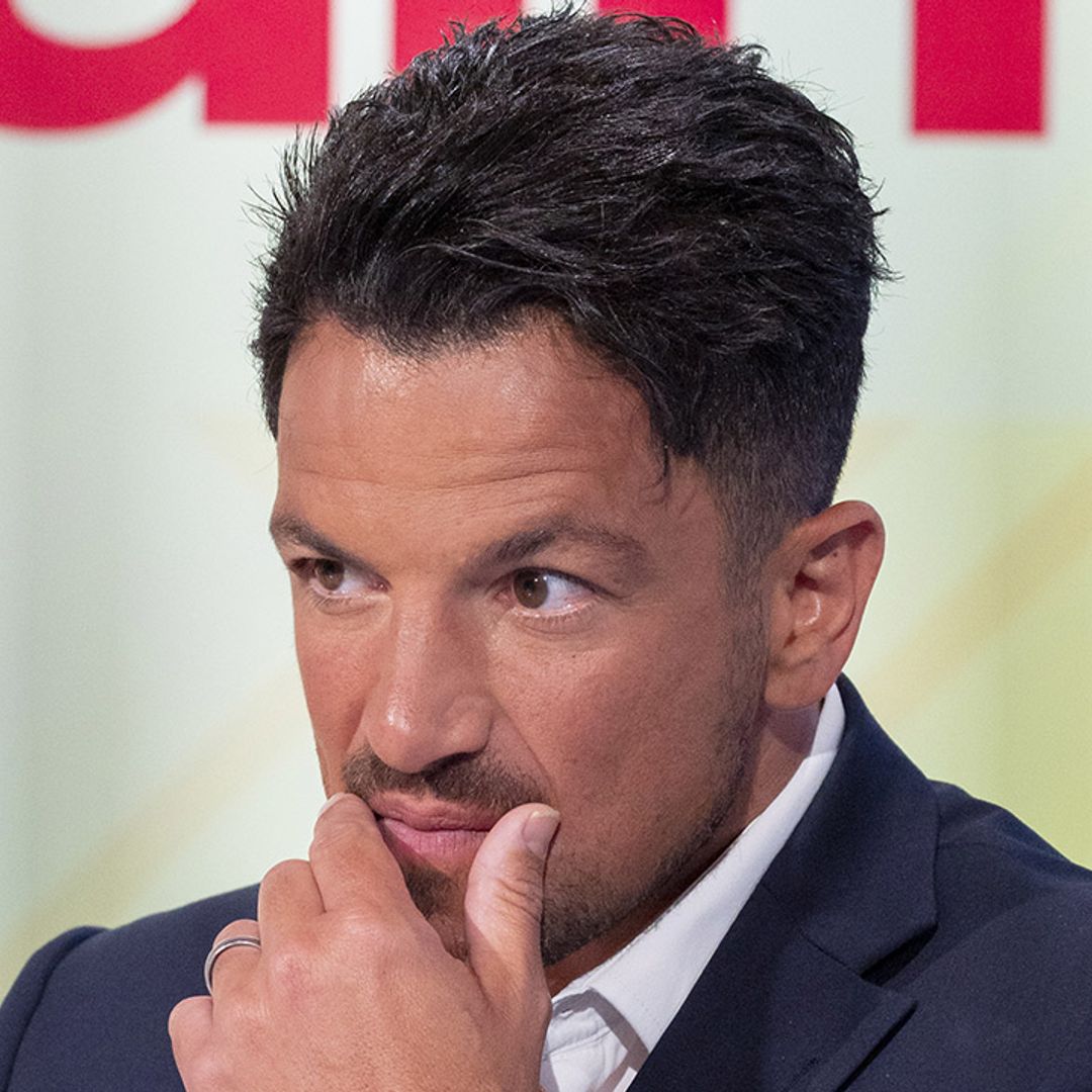 Peter Andre is filled with emotion as he's reunited with his mother
