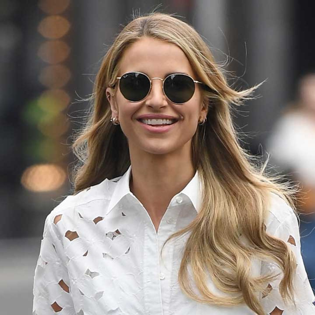Vogue Williams channels royalty in elegant Peter Pan collar blouse
