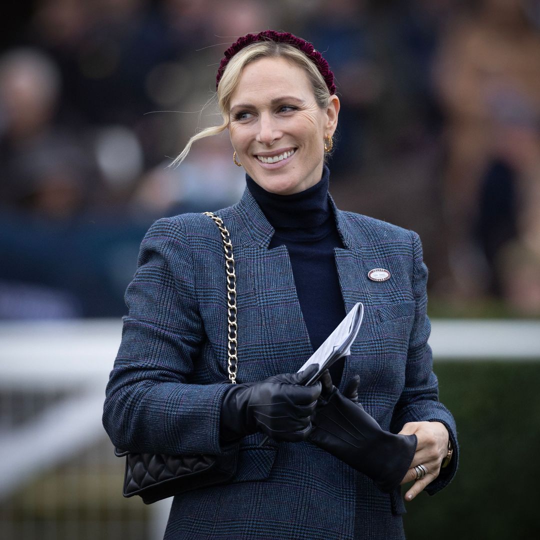Zara Tindall oozes confidence in waist-cinching coat and chic gloves