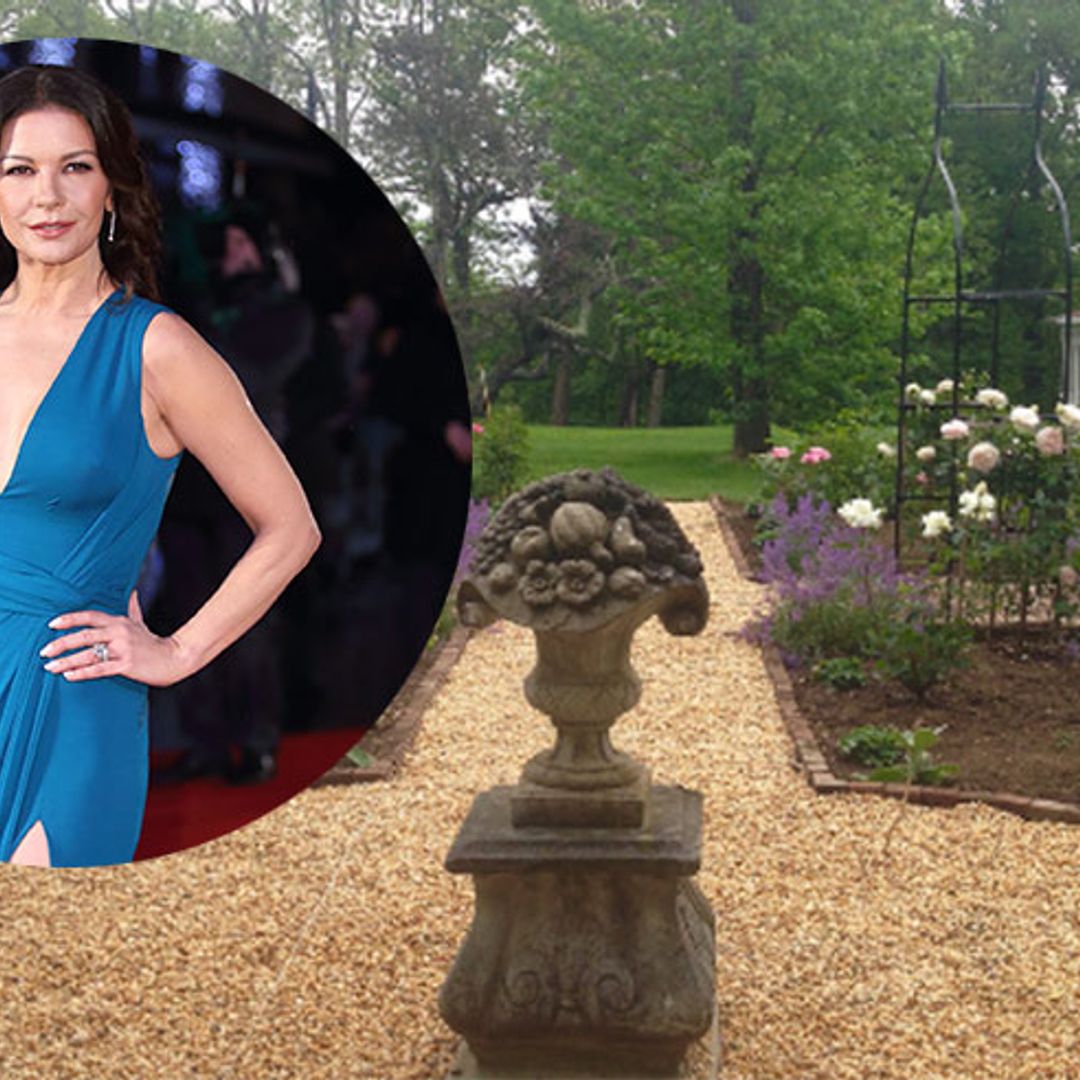 Catherine Zeta-Jones shares photos of her stunning rose garden – see her pictures!