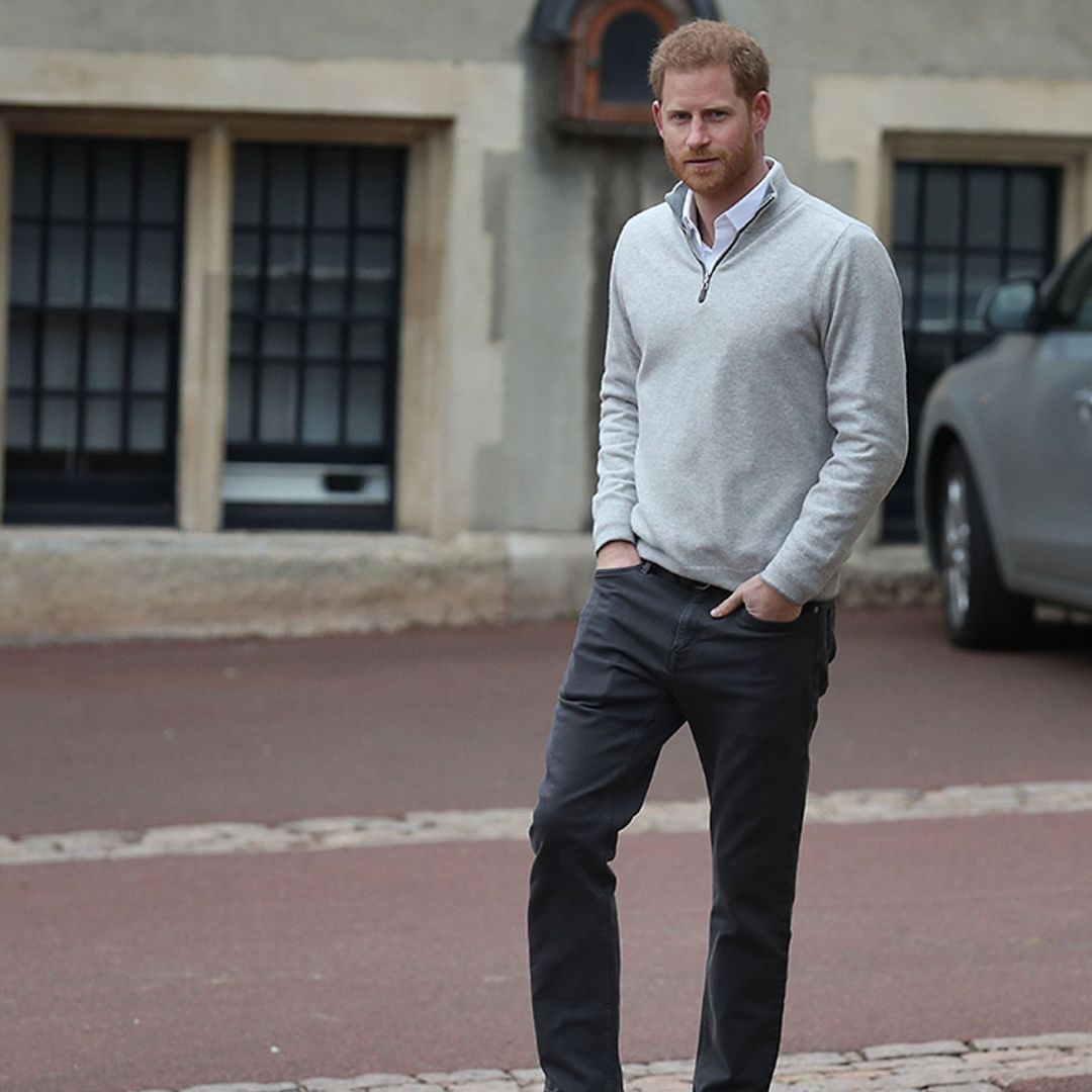 The special significance behind Prince Harry's dad jumper