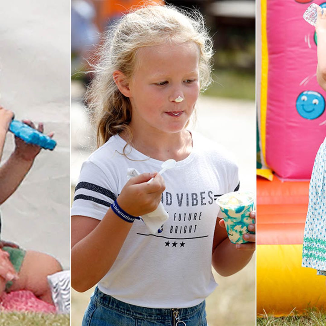 8 times royal kids cooled off in the heat – from Princess Charlotte to Mia Tindall