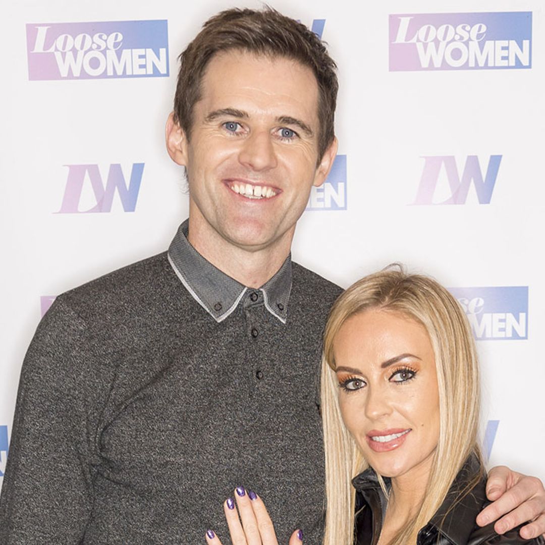 Dancing on Ice's Kevin Kilbane and Brianne Delcourt return home after looking at wedding venues in Ireland