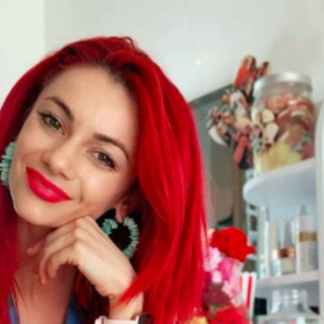 Dianne Buswell gets fans talking with unusual lockdown hair hack