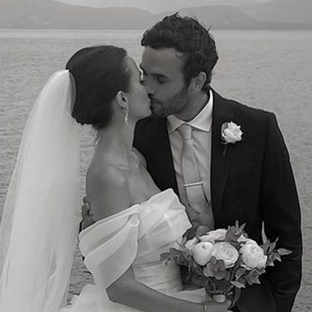 Lucy Watson's Greek wedding to James Dunmore is out of this world – photo