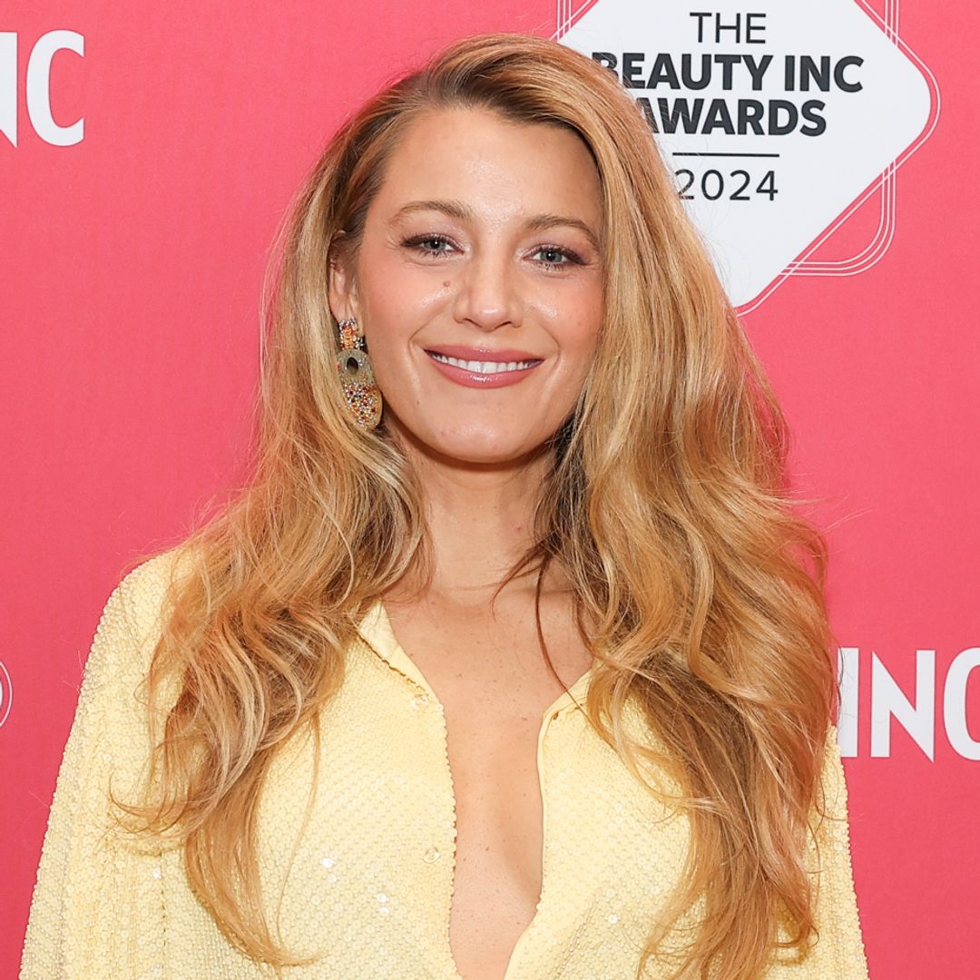 Blake Lively rocks incredible shoes with all-yellow outfit