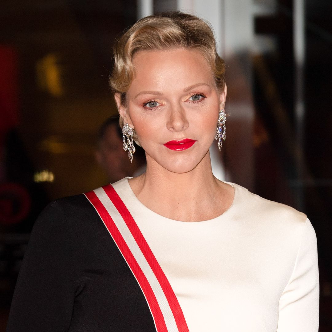 Princess Charlene of Monaco makes bold outfit decision in fitted gown at family wedding