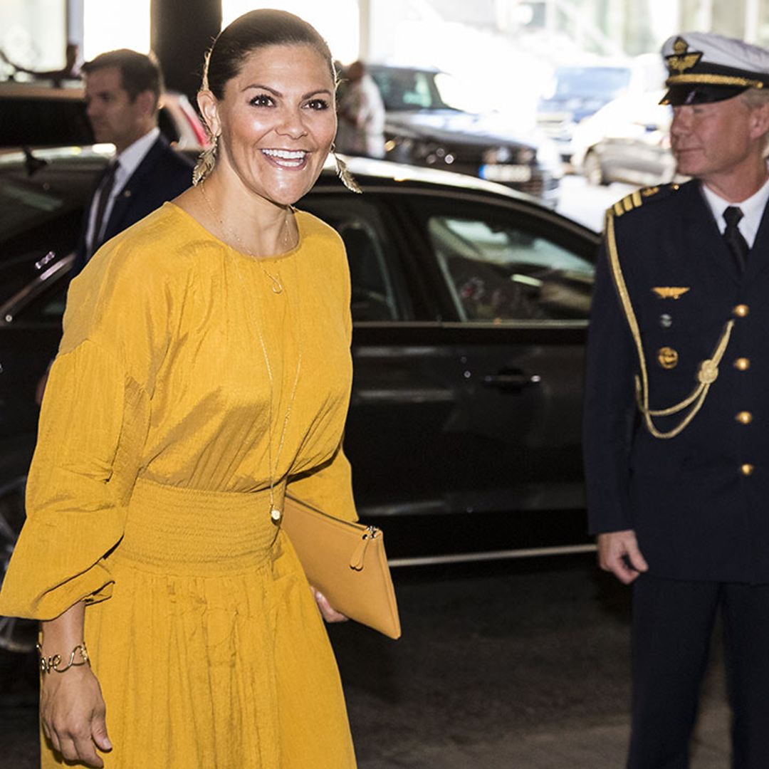 Crown Princess Victoria gives us a lesson in mastering mustard (because we all know it can be tricky!)