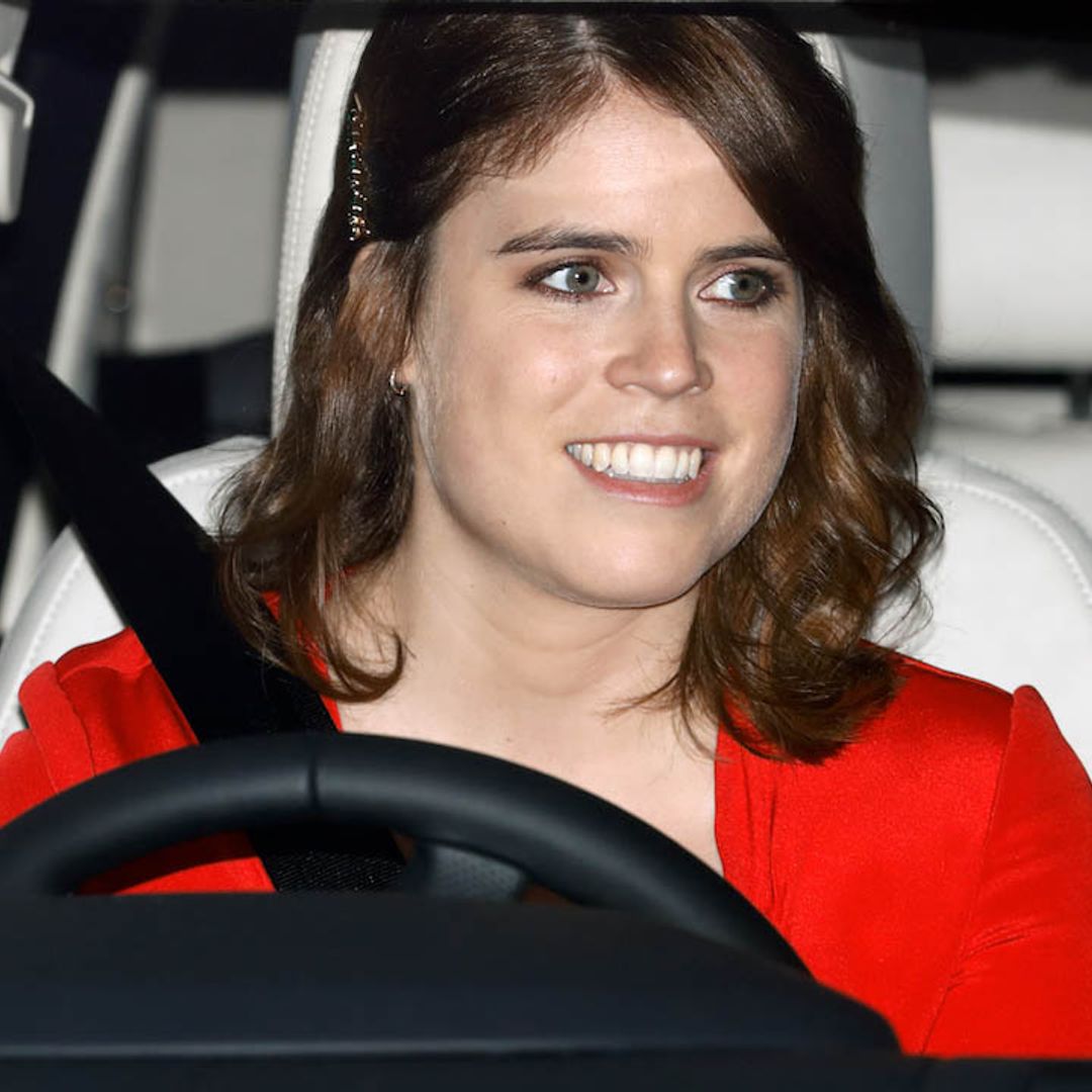 Princess Eugenie's glam new outfit has stolen our hearts – leather leggings included