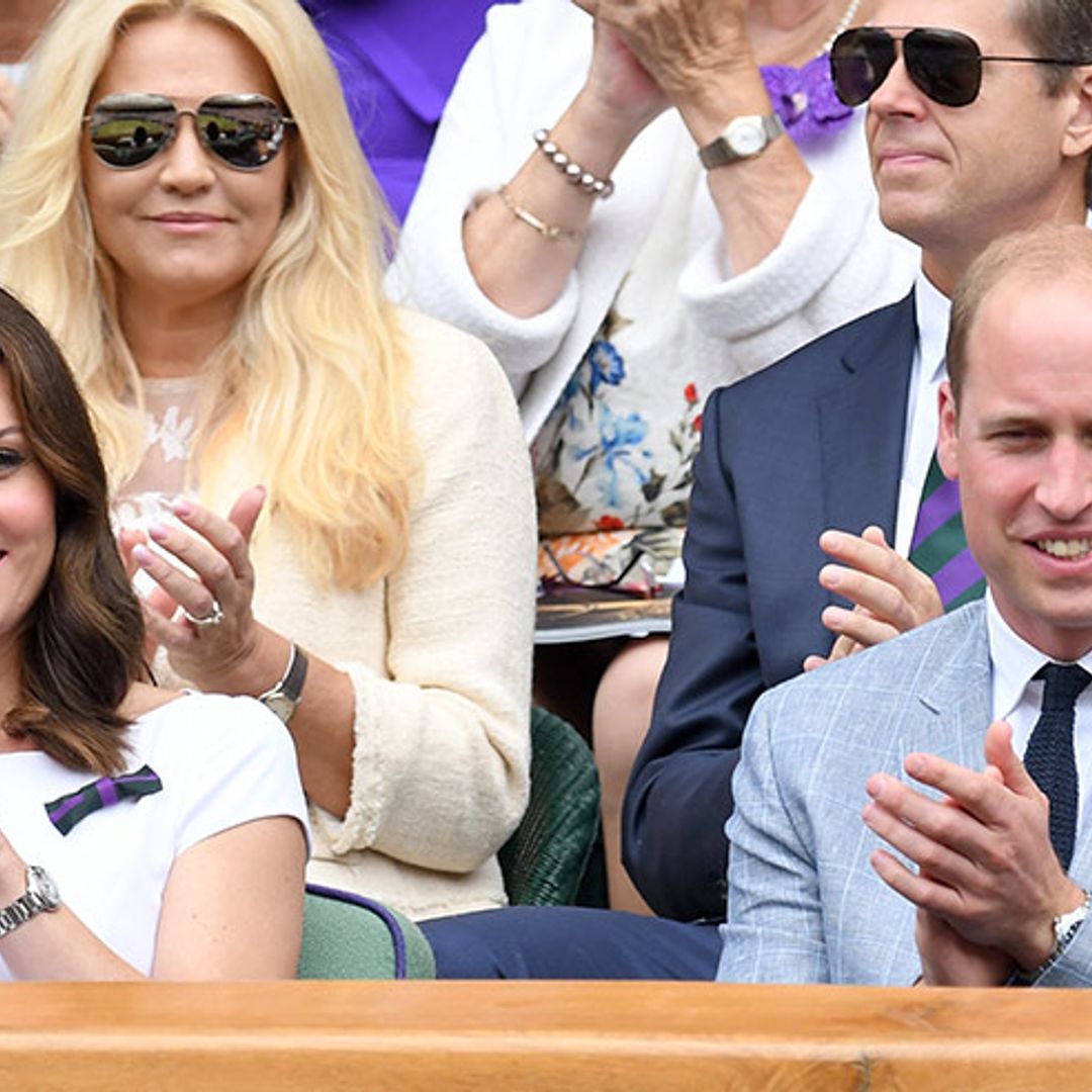 Prince William and Kate attend the Wimbledon men’s final – see the photos!