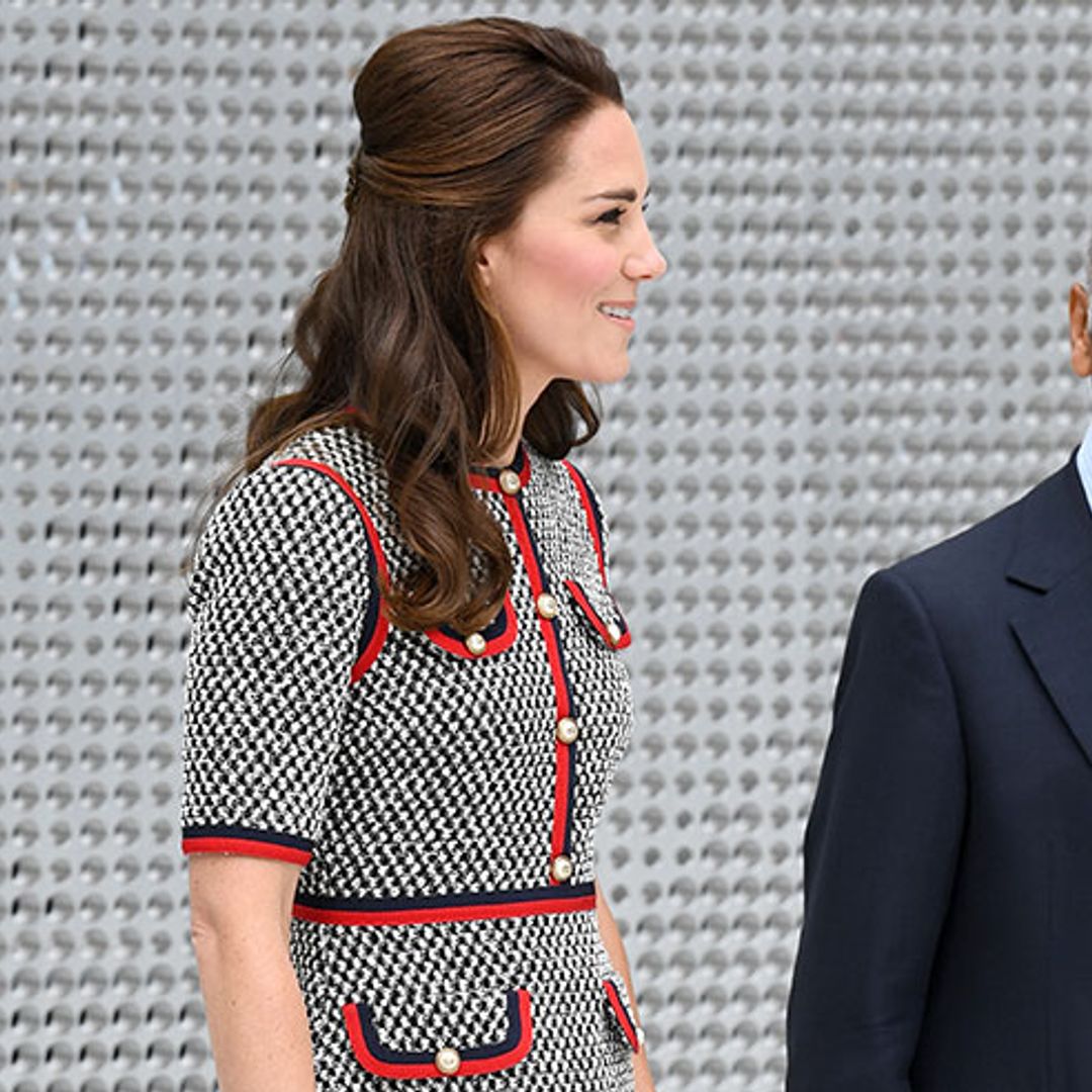 Duchess Kate turns heads in £2,300 Gucci dress as she visit the