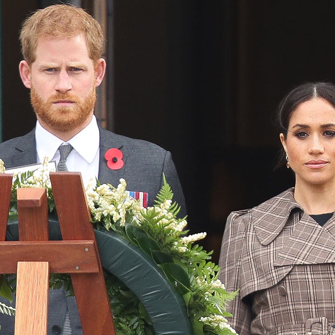 Prince Harry and Meghan send wreath and handwritten message for Prince Philip's funeral