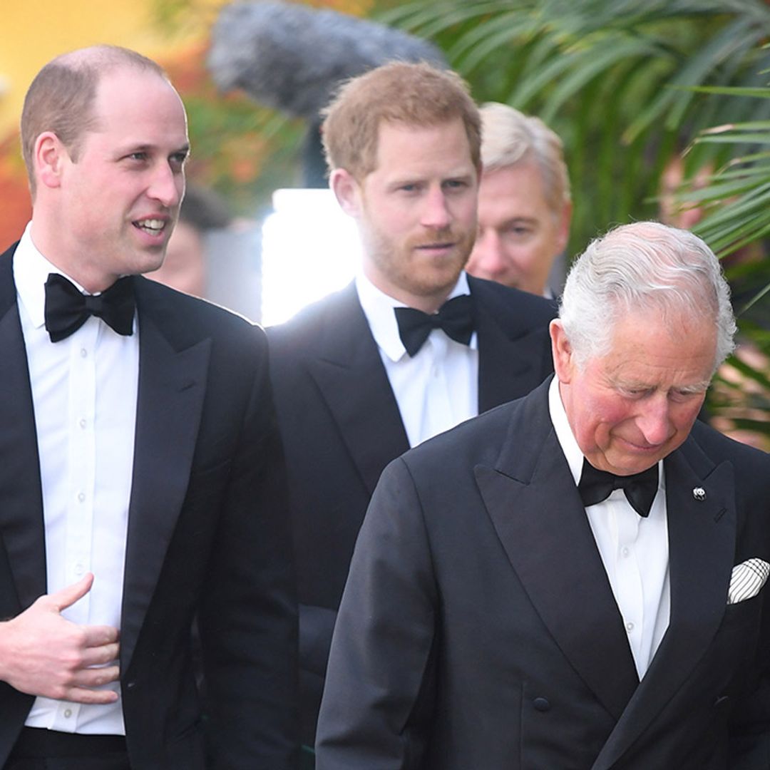 Prince Charles reveals lasting home tribute to sons William and Harry and grandson George