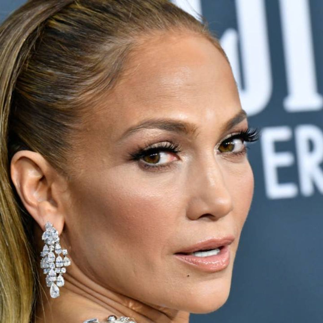 Jennifer Lopez reveals unbelievably toned physique in high-cut silver leotard