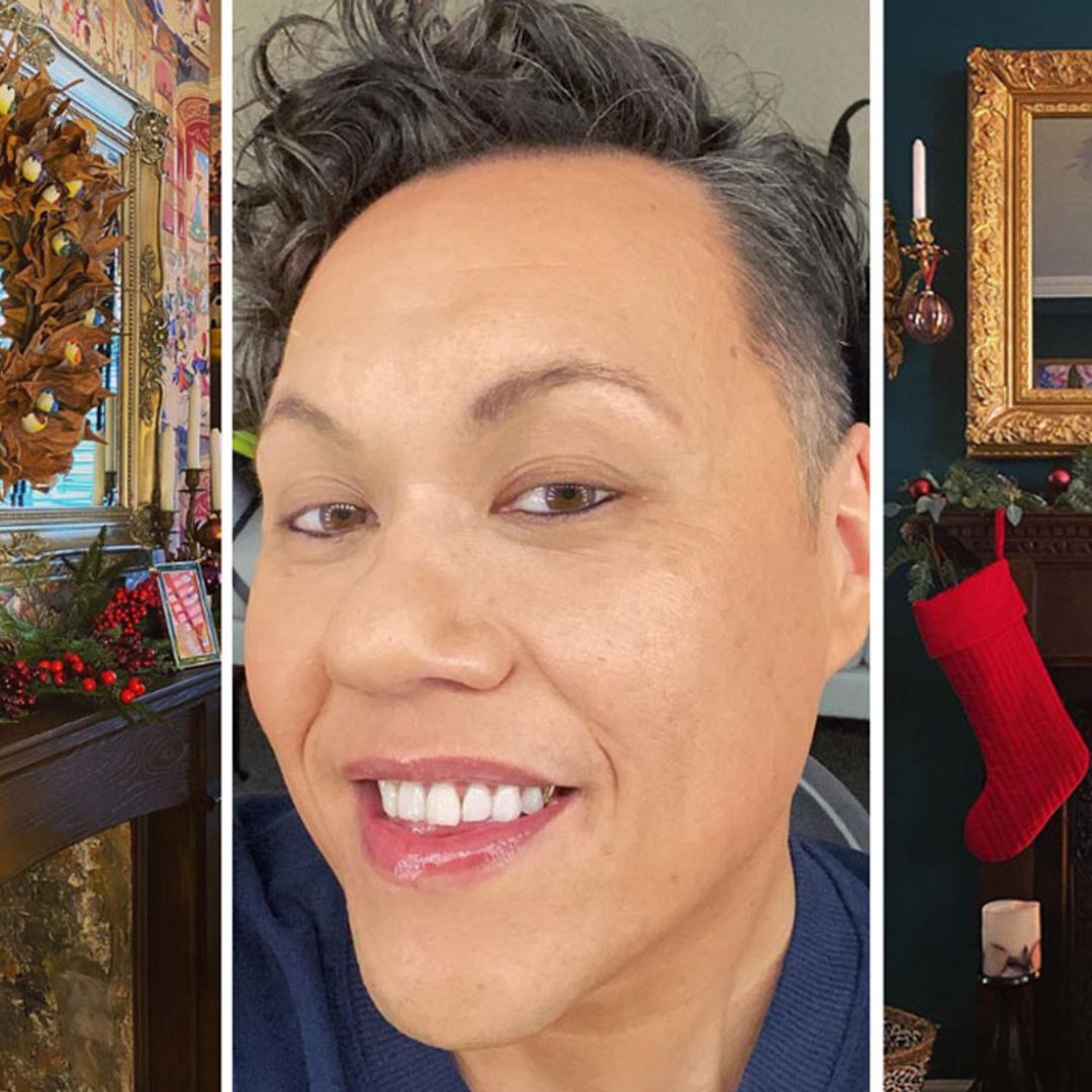 Gok Wan's home is a Christmas grotto