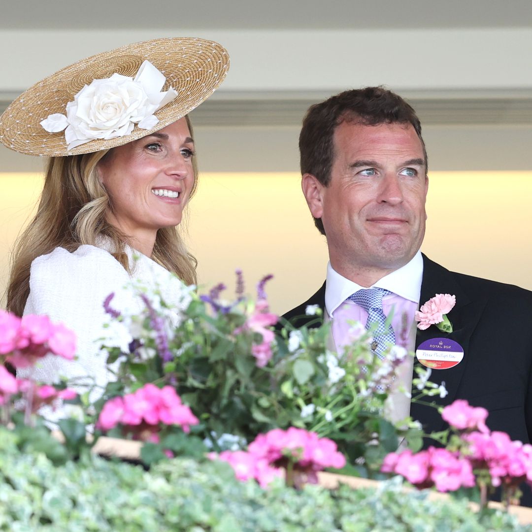 Peter Phillips and Harriet Sperling mark relationship milestone at Royal Ascot alongside King Charles