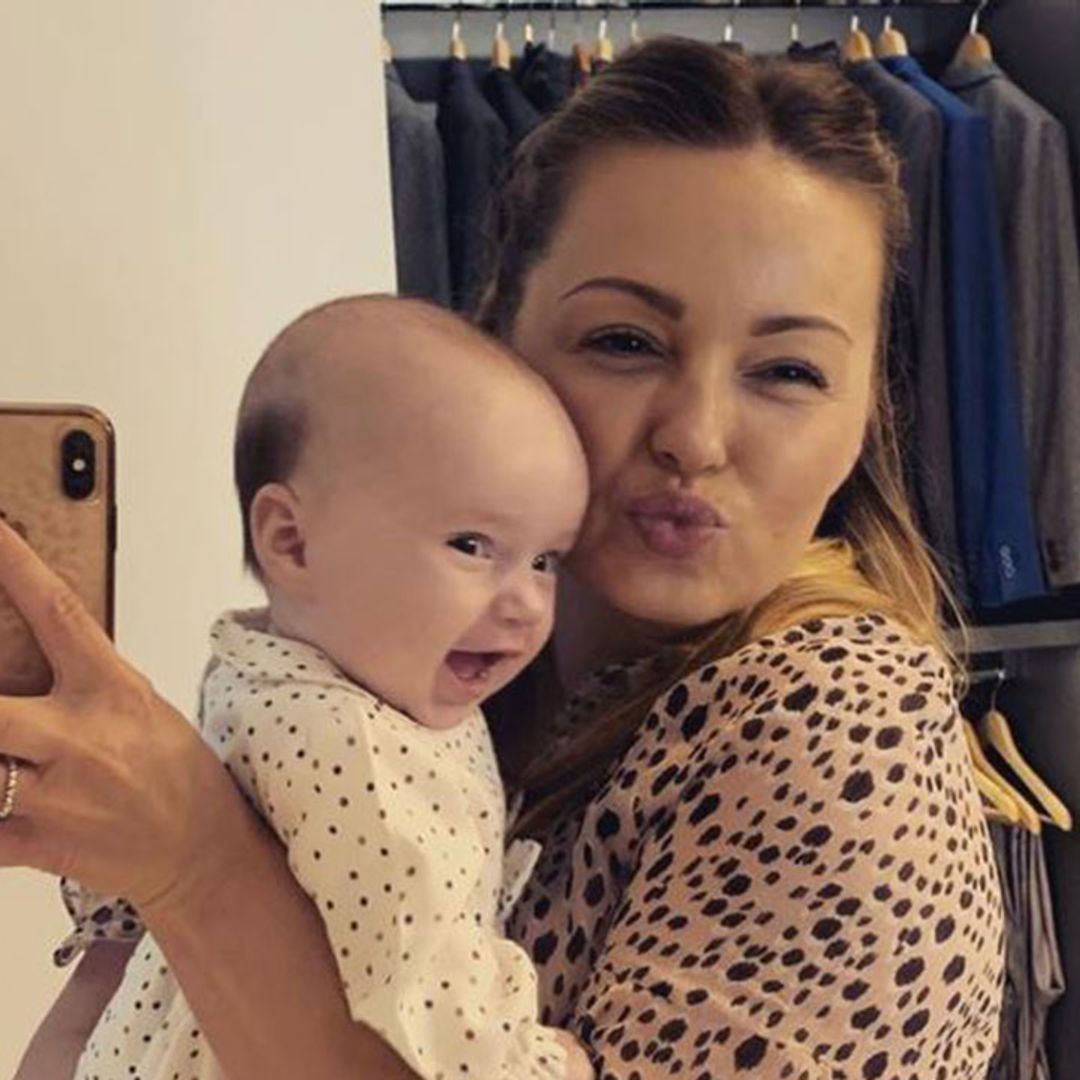 Strictly's Ola Jordan enjoys sweet bonding moment with baby Ella