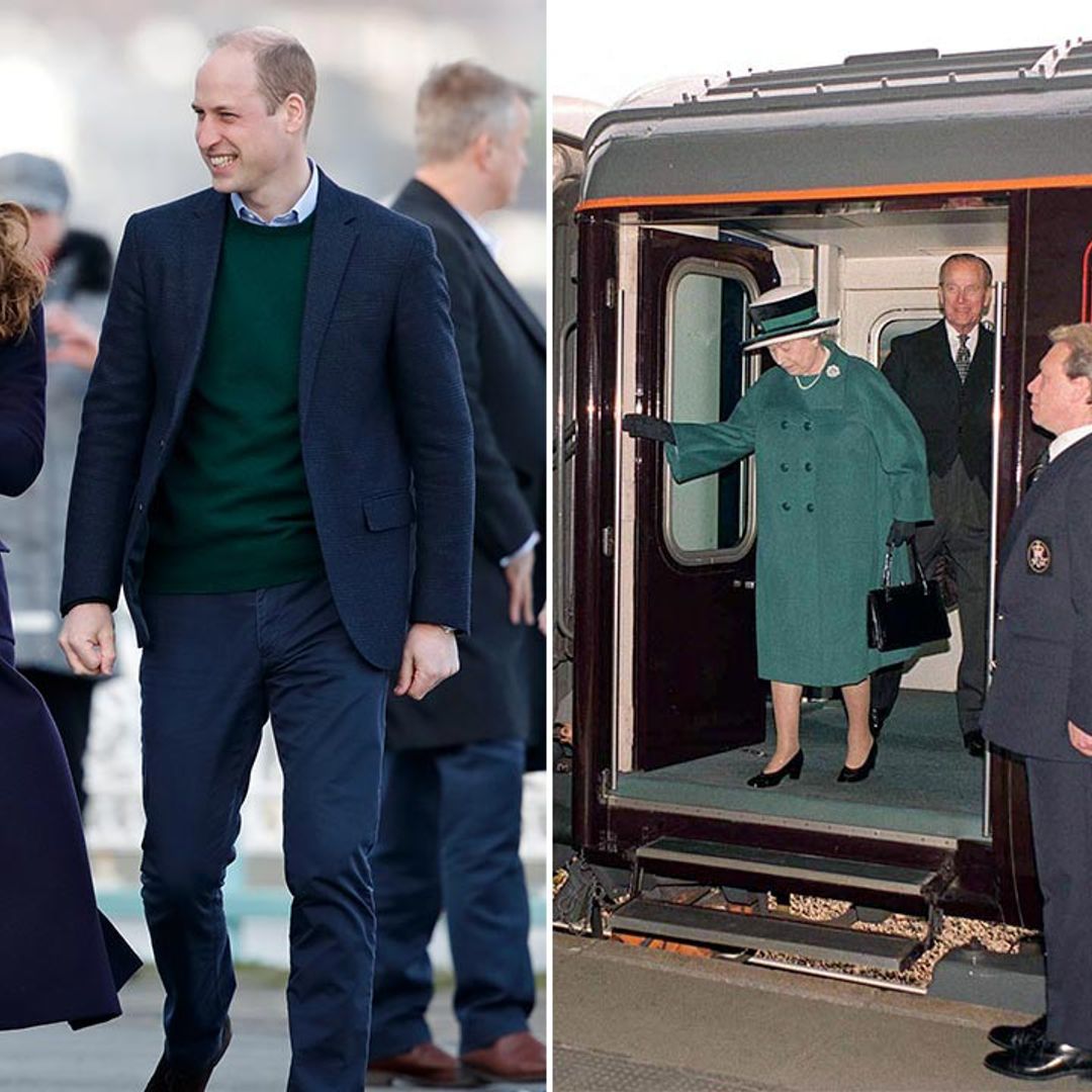 Prince William and Kate Middleton borrowing Queen's royal train to spread festive cheer